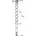 BOSCH SDS-plus-7X, Vrták do kladív, 17 x 150 x 210 mm 2608592940